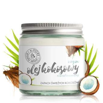 Olej KOKOSOWY Nierafinowany Virgin 120ml