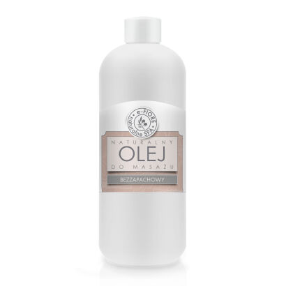 Olejek do masażu delikatny z wit.E 100% naturalny BEZZAPACHOWY 500ml