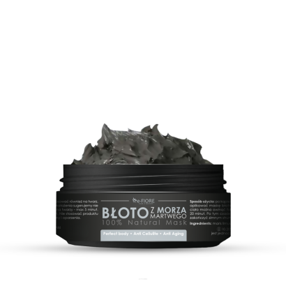 Naturalne gęste BŁOTO z Morza Martwego na odchudzanie i cellulit 400g