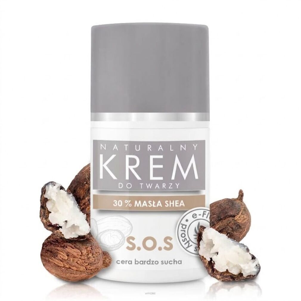 Krem do twarzy z MASŁEM SHEA regenerujący, ochronny 50ml