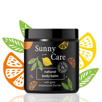 SUNNY CARE naturalny balsam po opalaniu, regeneracja skóry i rozświetlenie 180ml