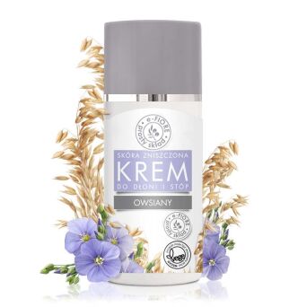 Krem do dłoni i stóp OWSIANY intensywnie nawilża i wygładza 100ml
