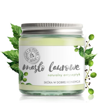 Masło Naturalne LAUROWE antyseptyczne na problemy skórne 120ml