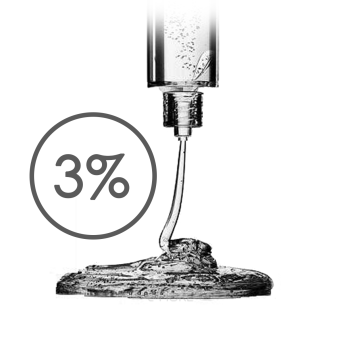 Kwas HIALURONOWY potrójny, trzy rodzaje cząsteczek, stężenie 3% 20kg