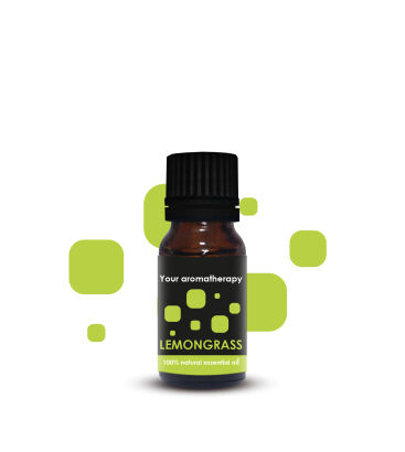 Naturalny olejek eteryczny z TRAWY CYTRYNOWEJ Lemongrass 10ml