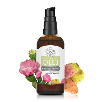 Olejek z OPUNCJI FIGOWEJ 100% nierafinowany, zimnotłoczony 100ml