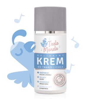 TRELE MORELE Krem łagodzący dla dzieci i niemowląt do twarzy i ciała od 1 go-dnia życia, ultra delikatny 100ml