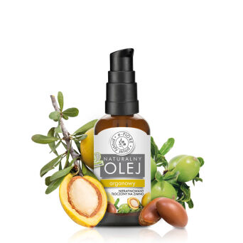Olejek ARGANOWY BIO Nierafinowany "Złoto Maroka" 50ml