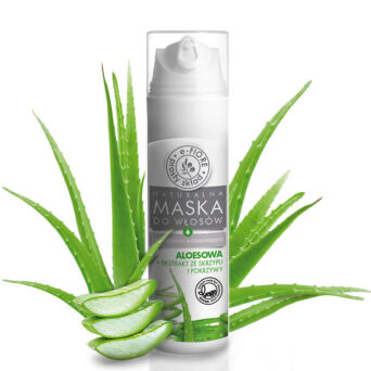 ALOES i ZIOŁA Maska do włosów naturalnie nawilżająca i wzmacniająca 200ml