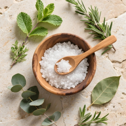 Sól EPSON do SPA naturalne olejki ODŚWIEŻAJĄCA: rozmaryn, drzewo herbaciane, mięta, eukaliptus,  melisa 5kg