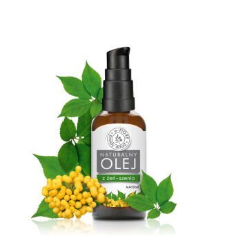 Macerat olej z ŻEŃ-SZENIA na bazie oleju ryżowego odmłodzenie skóry 50ml