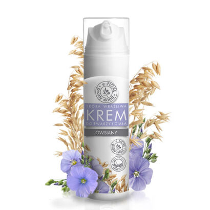 Krem balsam do twarzy i ciała OWSIANY odżywczy i wygładzający 200ml